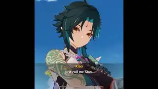 Xiao trying to look taller for 17 seconds | Genshin Impact #shorts