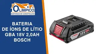 Bateria de Íons de Lítio GBA 18V 2,0Ah Bosch - 🔶 Materiais de Construção Olimpico 🔷