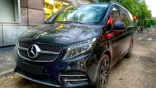 VIP автобус Мерседес V-класса из базовой комплектации.