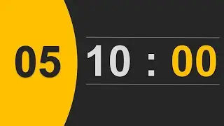 SOUND TIMER 10 MINUTES WITH DELAYED START 5 SECONDS