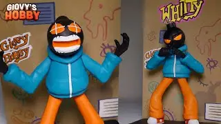 Whitty Sculpture ➤ Friday Night Funkin' - Ballistic (Whitty Mod)★ Cosclay Polymer Clay Tutorial