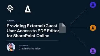 Sharing access to PDF Editor for SharePoint Online with external users