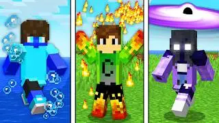 I TRANSFORMED YOUTUBERS into SUPER ELEMENTALS in Minecraft!