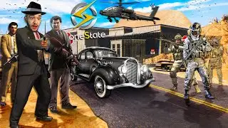 MONTEI uma GANGUE e INVADI a BASE MILITAR no ONE STATE!