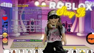 Roblox Sing It But Im Sick And Cant Sing... (Roblox Karaoke)