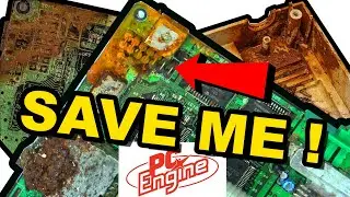 Restoring this filthy PC Engine | Can it be Done?