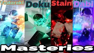 All HBG Mastery Characters Full Showcase | Heroes Battlegrounds | Roblox