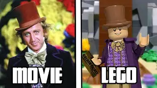 I Built Willy Wonka's Chocolate Factory in LEGO