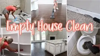 EMPTY HOUSE CLEANING MOTIVATION / EXTREME CLEAN WITH ME / DEEP CLEANING MOTIVATION 2024