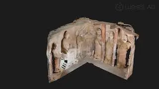 3D Point cloud Cultural Heritage Stone Cave - qingyang sikusi_263- Weiss AG