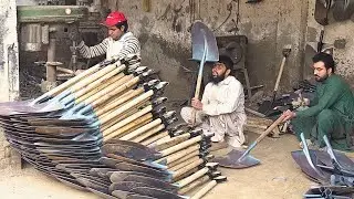 Amazing Process Of Making Shovels