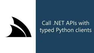 Call .NET end-to-end typed APIs from Python in PyCharm, VSCode and Jupyter Notebooks