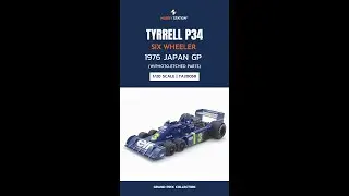 Tamiya 1/20 TA20058 Tyrrell P34 Six Wheeler 1976 Japan GP - GRAND PRIX COLLECTION NO.58  - Open Box