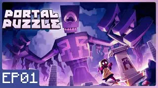 Portal Puzzle - Episode 1 | Map Showcase | Minecraft Bedrock Marketplace - By Cubecraft