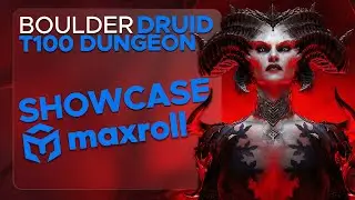 Boulder Druid T100 Nightmare Dungeon - Diablo 4 Season 2