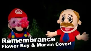 [FNF] Remembrance But Flower Boy (Mario) & Marvin Sings It