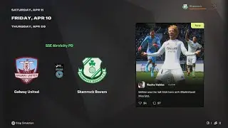 FC25 Shamrock rovers career mode - episode 14