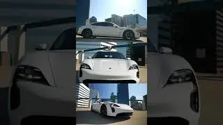 The all-electric Porsche Taycan GTS. 590hp and 0-60mph in 3.5sec. #shorts #porsche #electriccar #car