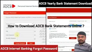 ADCB Bank Statements Online Download 