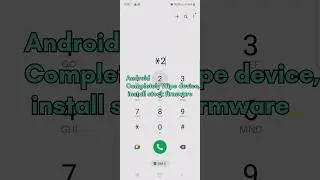Android :Completely Wipe device, install stock firmware 