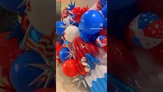 Happy 4th of July! 🇺🇸🇺🇸🇺🇸 #4thofjuly #balloons #4thofjulydecor