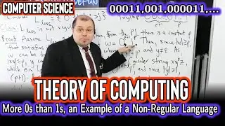 Language with More 0s Before Less 1s is not Regular (Theory of Computing)