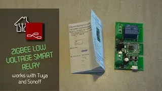 Single channel low voltage zigbee relay