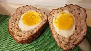 Tasty Scotch Eggs | Homemade for the first time with our brand new T-Fal EZ Clean Deep Fryer 🙏❤️