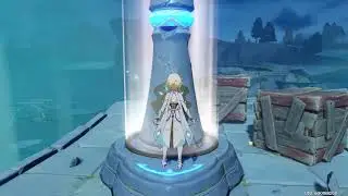Genshin Impact | Visit the Statue of The Seven at Stormterror's Lair | Location