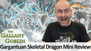 Gargantuan Skeletal Dragon Premium Figure - Skull & Shackles - Pathfinder Battles