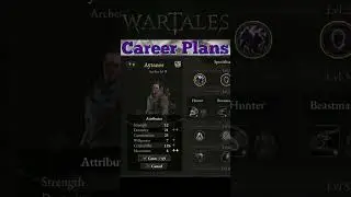 Career Plans In Wartales