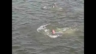 Скелеватое, прыжки в воду