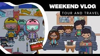 Aesthetic Mountains Weekend | Vlog Skiing | Toca Boca Life Family | Toca Boca World #tocalifeworld