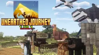 Viajando a la Prehistoria! - Unearthed Journey 1.20.1 - Mod Overview