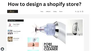 How to create a Shopify Store | Store Designing | 2024