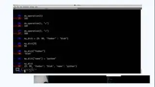 Python session