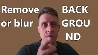 Selfie background remove or blur with Python like Zoom, MS Teams, Google Meet, or Skype