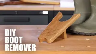 Making a Wooden Boot & Wellie Remover | Innovate Project