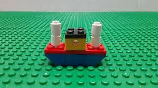 Lego Vintage Boat 2139 Set Stop Motion Build