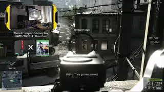 【Brook Sniper】Battlefield 4  (Keyboard and Mouse Converter on XBOX ONE)