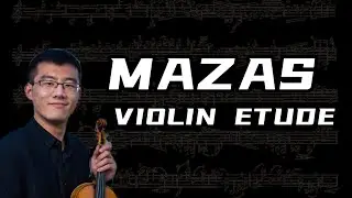 Mazas Violin Etude no.32