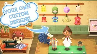 Display your designs in Able Sisters Shop! | ANIMAL CROSSING NEW HORIZONS