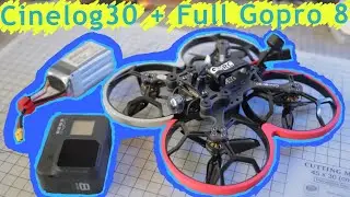 CAN IT HANDLE? | Geprc Cinelog30 with Full Gopro Hero 8
