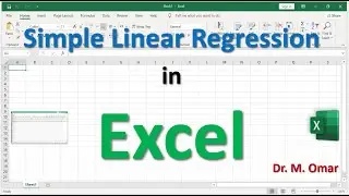 Simple Linear Regression in Excel