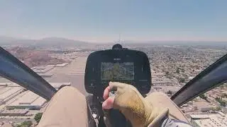 (Video 3 of 4) Touch-and-go's with my new Kallithea gyro, and I took the doors off, it was too hot.