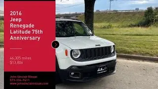 2016 Jeep Renegade U241208A