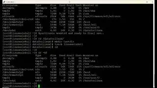 Using fdisk command to create partition in Redhat9