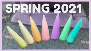 Spring Nail Colors 2021 | Nail Techs Must Haves !
