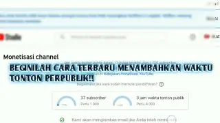 CARA TERBARU UNTUK MENAMBAHKAN WAKTU TONTON PERPUBLIK||RIKO GAMING