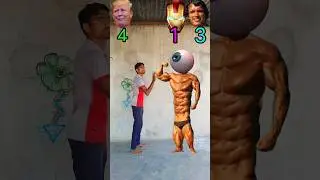 Two Headless man choice the correct head- Funny vfx magic video 